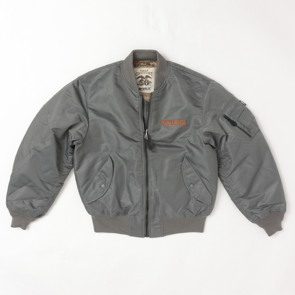 AVIREX アビレックス MA-1 783-5952019 50th Anniversary MA-1 SIGNATURE BIG LOGO メンズ アウター ミリタリ― 中綿 防寒 リバーシブルの画像