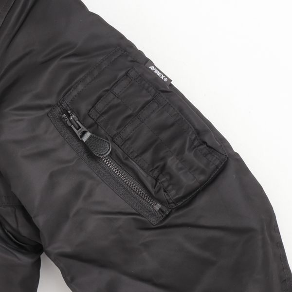 AVIREX アビレックス MA-1 783-5952019 50th Anniversary MA-1 SIGNATURE BIG LOGO メンズ アウター ミリタリ― 中綿 防寒 リバーシブルの画像
