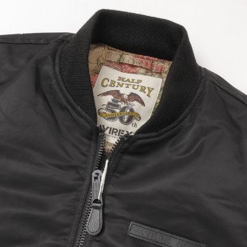 AVIREX アビレックス MA-1 783-5952019 50th Anniversary MA-1 SIGNATURE BIG LOGO メンズ アウター ミリタリ― 中綿 防寒 リバーシブルの画像
