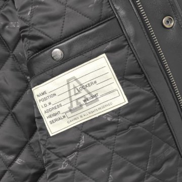 AVIREX アビレックス 50th Anniversary  783-5250011 VARISTY LEATHER "50TH EDITION" スタジアムジャケット ミリタリージャケットの画像
