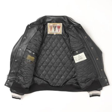 AVIREX アビレックス 50th Anniversary  783-5250011 VARISTY LEATHER "50TH EDITION" スタジアムジャケット ミリタリージャケットの画像