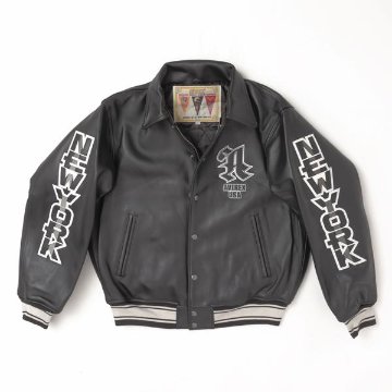 AVIREX アビレックス 50th Anniversary  783-5250011 VARISTY LEATHER "50TH EDITION" スタジアムジャケット ミリタリージャケットの画像