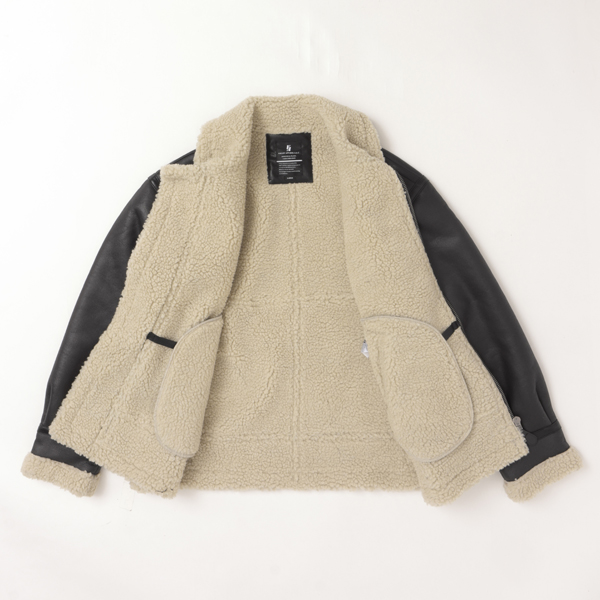 VALLEY APPAREL VA5003 フェイクムートン FAKEMOUTON B-3 バレーアパレル アウター 防寒 ミリタリー の画像