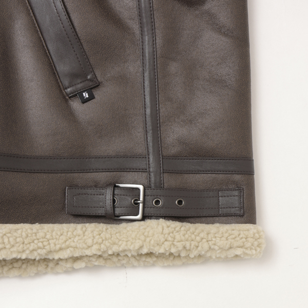 VALLEY APPAREL VA5003 フェイクムートン FAKEMOUTON B-3 バレーアパレル アウター 防寒 ミリタリー の画像