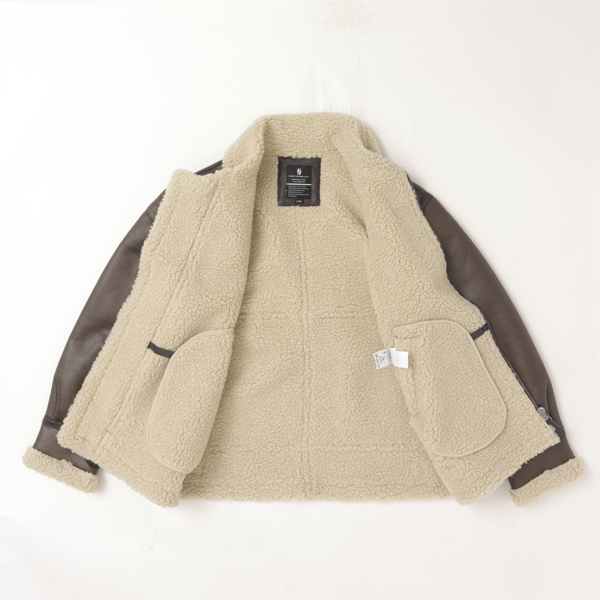VALLEY APPAREL VA5003 フェイクムートン FAKEMOUTON B-3 バレーアパレル アウター 防寒 ミリタリー の画像