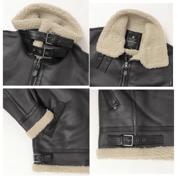 VALLEY APPAREL VA5003 フェイクムートン FAKEMOUTON B-3 バレーアパレル アウター 防寒 ミリタリー の画像