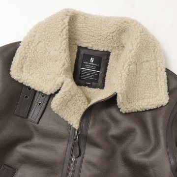 VALLEY APPAREL VA5003 フェイクムートン FAKEMOUTON B-3 バレーアパレル アウター 防寒 ミリタリー の画像