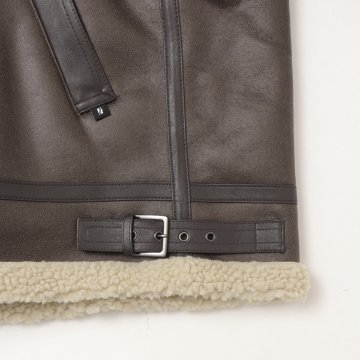 VALLEY APPAREL VA5003 フェイクムートン FAKEMOUTON B-3 バレーアパレル アウター 防寒 ミリタリー の画像