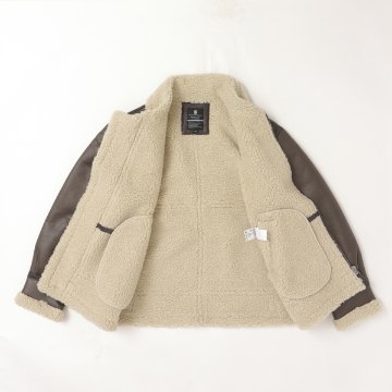 VALLEY APPAREL VA5003 フェイクムートン FAKEMOUTON B-3 バレーアパレル アウター 防寒 ミリタリー の画像