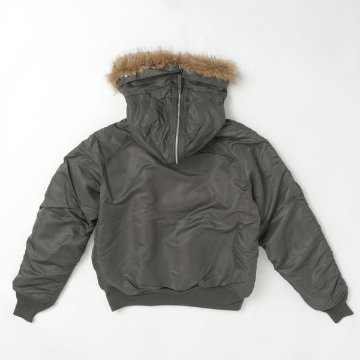 Valley apparel バレイアパレル VA3001 N-2B フライト ナイロンジャケット　ミリタリー　ショート  ブルゾン　の画像