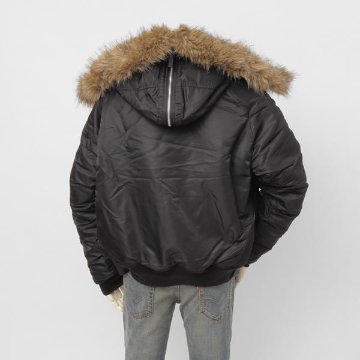 Valley apparel バレイアパレル VA3001 N-2B フライト ナイロンジャケット　ミリタリー　ショート  ブルゾン　の画像