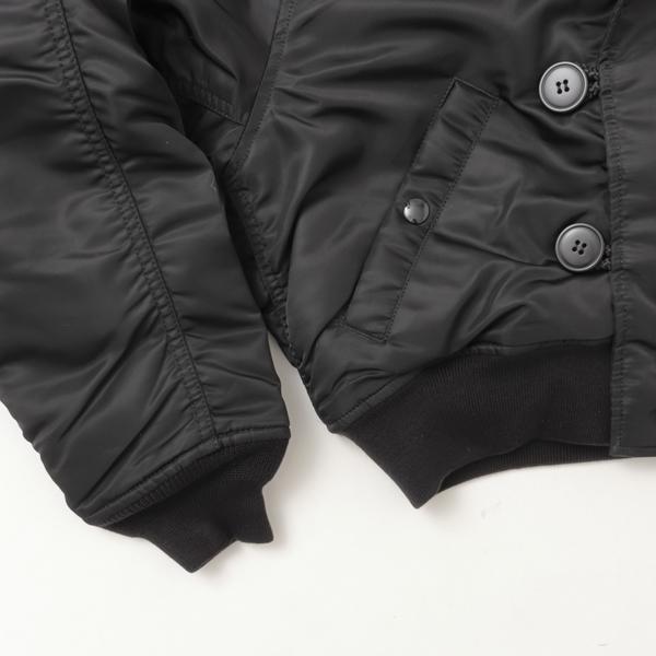 Valley apparel バレイアパレル レディース N-2B VA7002 N2B フライト ナイロン ジャケット ミリタリー ショート ブルゾン　の画像