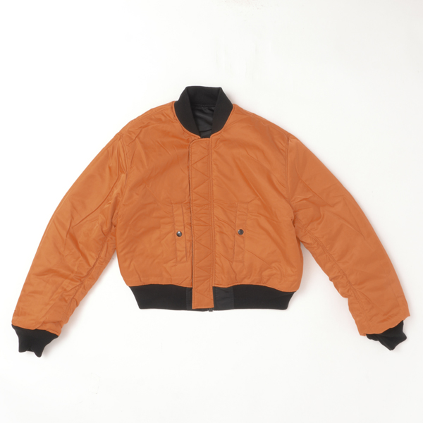 Valley apparel バレイアパレル レディース VA7001 MA-1 ショートナイロンジャケット アウターの画像
