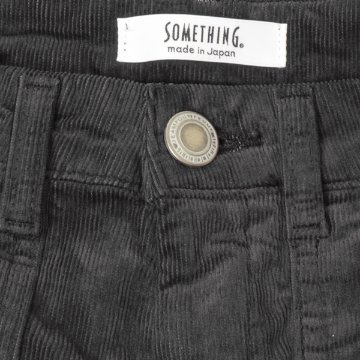 Something サムシング SW158 ワイド ベイカーパンツ コーデュロイ 裏起毛 レディース 暖 NANO FINE（ナノファイン） 日本製の画像