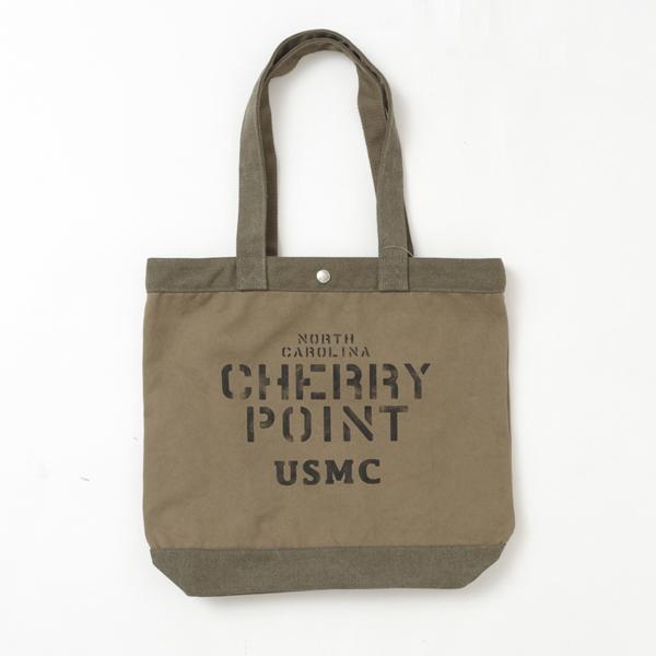 AVIREX アヴィレックス  783-5276005 COATING CANVAS TOTE BAG "CHERRY POINT" コーティング キャンバス トートバッグ  チェリーポイント の画像