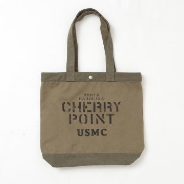 AVIREX アヴィレックス  783-5276005 COATING CANVAS TOTE BAG "CHERRY POINT" コーティング キャンバス トートバッグ  チェリーポイント の画像