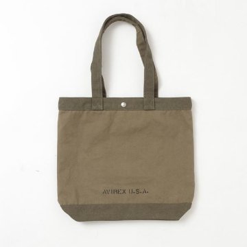 AVIREX アヴィレックス  783-5276005 COATING CANVAS TOTE BAG "CHERRY POINT" コーティング キャンバス トートバッグ  チェリーポイント の画像