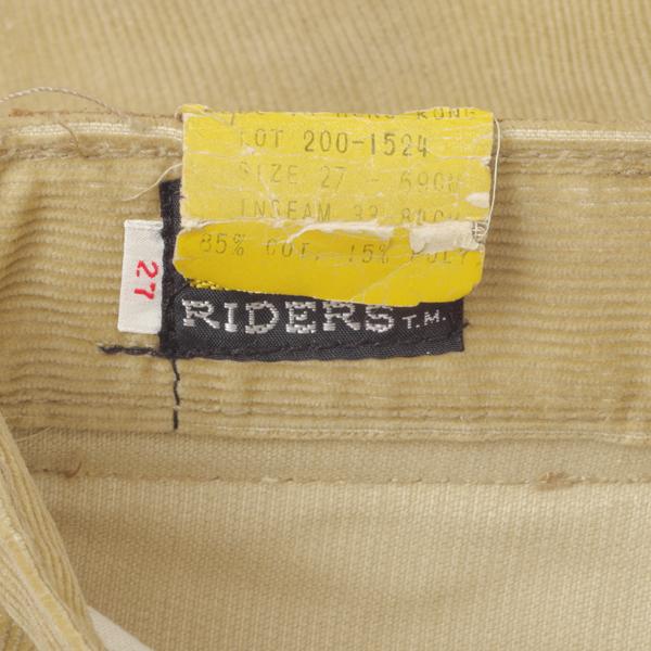 Lee　Riders Straight　Corduroy  201 ストレート　コール天　ライダーズ　デッドストック　の画像