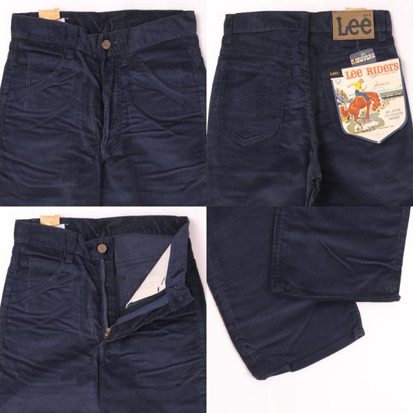 Lee　Riders Straight　Corduroy  201 ストレート　太コール天　ライダーズ　デッドストック　809-3040の画像