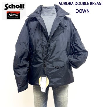 Schott ショット NANGA ナンガ 782-5253004 ダウン ジャケット AURORA DOUBLE BREAST  DOWN JACKET アウターの画像