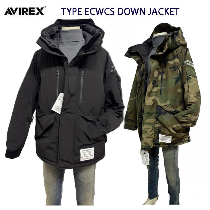 AVIREX アビレックス カスタム　ダウンジャケット　ミリタリジャケット　783-5253003 TYPE Down Jacket ECWCS　ブルゾン　暖　冬物　パーカー　羽毛　コートの画像
