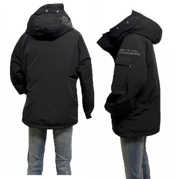 AVIREX アビレックス カスタム　ダウンジャケット　ミリタリジャケット　783-5253003 TYPE Down Jacket ECWCS　ブルゾン　暖　冬物　パーカー　羽毛　コートの画像