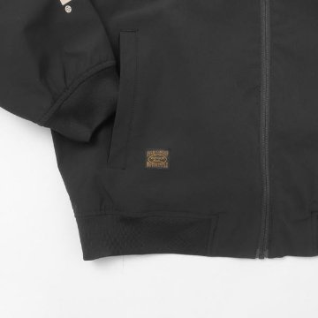 VANSON バンソン ボンディング　ジップパーカー ジャケット　ブルゾン 刺繍 バイカー アメカジ ストリート 防風、撥水、保温　3機能の画像