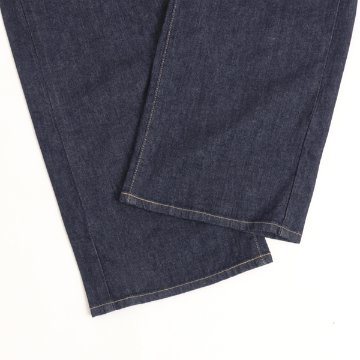 Something サムシング SEA580 LISA レースアップ ワイド デニム パンツ レディースの画像