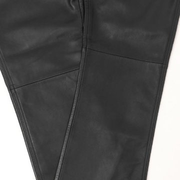 Wrangler ラングラー 77MWZ Boot Cut レザーブーツカット WM0077 LEATHER　BOOT CUT やぎ革 ゴートレザー ツイスト ロック の画像