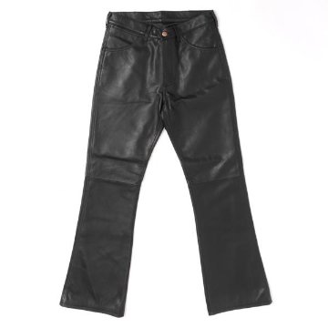 Wrangler ラングラー 77MWZ Boot Cut レザーブーツカット WM0077 LEATHER　BOOT CUT やぎ革 ゴートレザー ツイスト ロック の画像