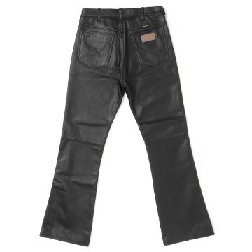 Wrangler ラングラー 77MWZ Boot Cut レザーブーツカット WM0077 LEATHER　BOOT CUT やぎ革 ゴートレザー ツイスト ロック の画像