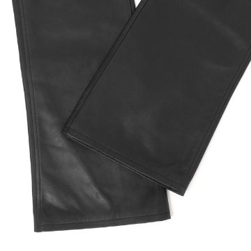 Wrangler ラングラー 77MWZ Boot Cut レザーブーツカット WM0077 LEATHER　BOOT CUT やぎ革 ゴートレザー ツイスト ロック の画像