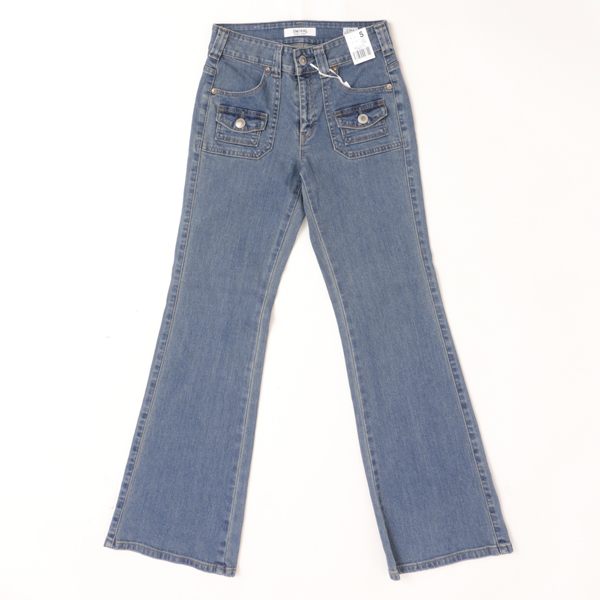 Something サムシング SKY318 LISA BUSH FLARE フレアー パンツ レディース ジーンズ ブッシュパンツの画像