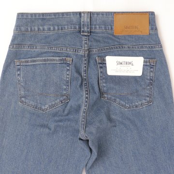 Something サムシング SKY318 LISA BUSH FLARE フレアー パンツ レディース ジーンズ ブッシュパンツの画像