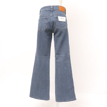 Something サムシング SKY318 LISA BUSH FLARE フレアー パンツ レディース ジーンズ ブッシュパンツの画像