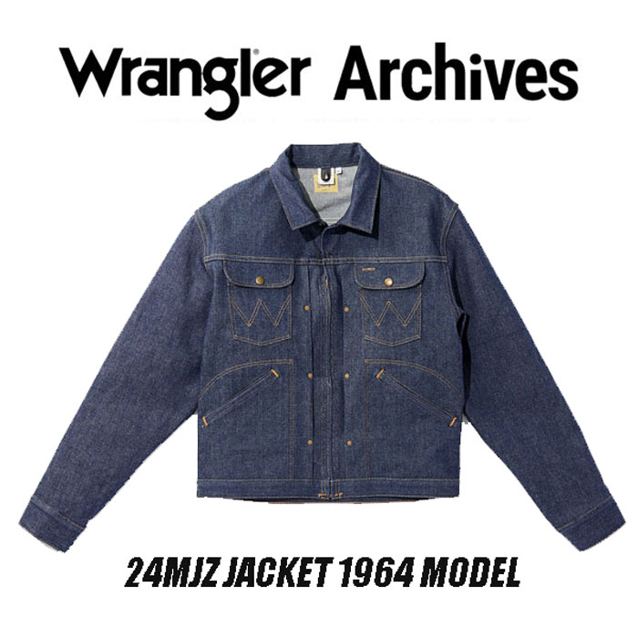 Wrangler ラングラー アーカイブス WM9164 1964年モデル ARCHIVE 24MJZ JACKET 1964 MODEL ジャケット アウター Gジャン デニムジャケット の画像