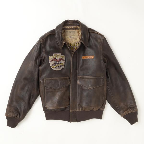 AVIREX アビレックス A-2 50周年モデル 783-5950007 50th Aアニバーサリー 牛革 レザージャケットブルゾン　の画像