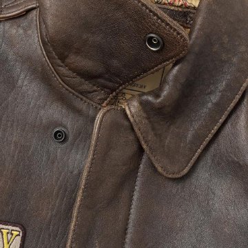 AVIREX アビレックス A-2 50周年モデル 783-5950007 50th Aアニバーサリー 牛革 レザージャケットブルゾン　の画像