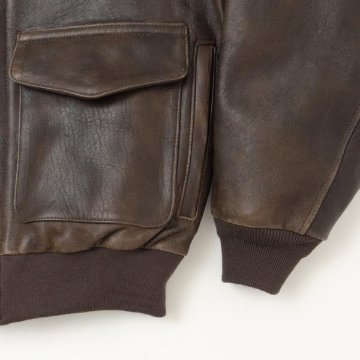 AVIREX アビレックス A-2 50周年モデル 783-5950007 50th Aアニバーサリー 牛革 レザージャケットブルゾン　の画像