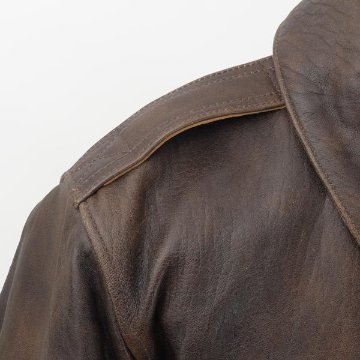AVIREX アビレックス A-2 50周年モデル 783-5950007 50th Aアニバーサリー 牛革 レザージャケットブルゾン　の画像