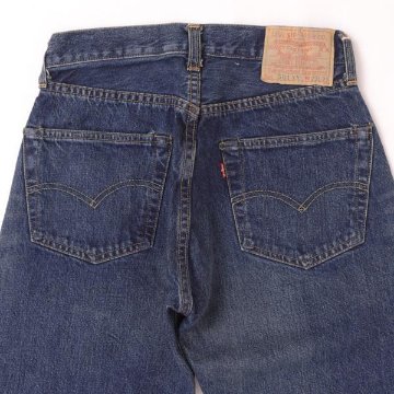 リーバイス ヴィンテージ　1955年モデル  LEVI'S  USED 米国製  DEAD STOCK 555刻印＝バレンシア工場生産  超貴重品のレア  Made In USAの画像