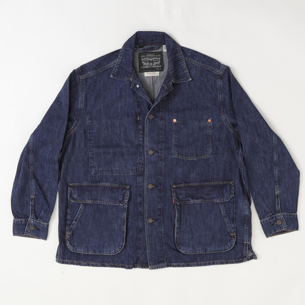 Levi's リーバイス 005AG-0000 デニム エンジニア ジャケット Gジャン 大き目 インディゴ メンズ アウター の画像