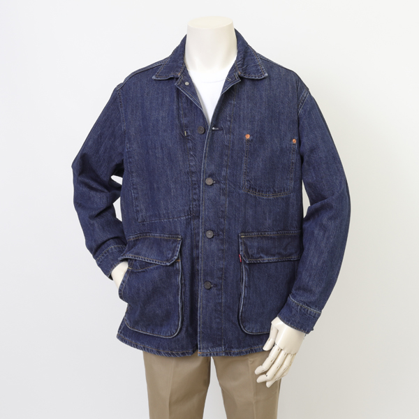 Levi's リーバイス 005AG-0000 デニム エンジニア ジャケット Gジャン 大き目 インディゴ メンズ アウター の画像