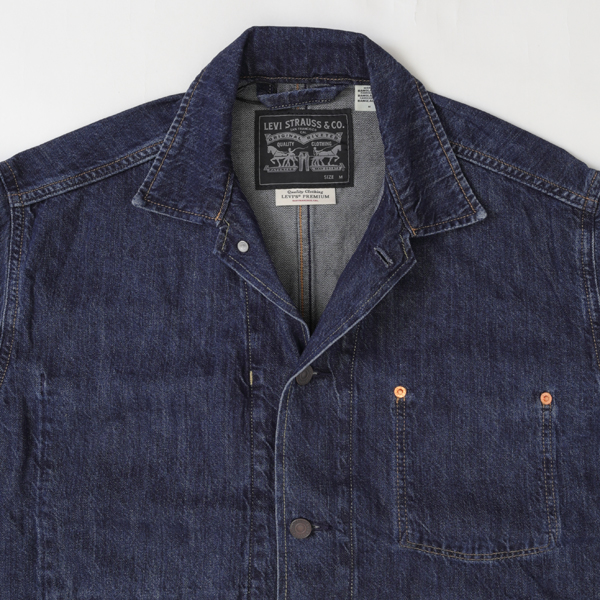 Levi's リーバイス 005AG-0000 デニム エンジニア ジャケット Gジャン 大き目 インディゴ メンズ アウター の画像