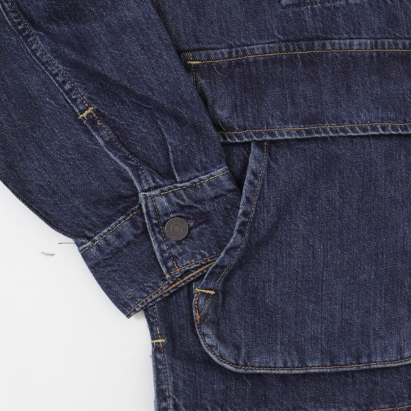 Levi's リーバイス 005AG-0000 デニム エンジニア ジャケット Gジャン 大き目 インディゴ メンズ アウター の画像