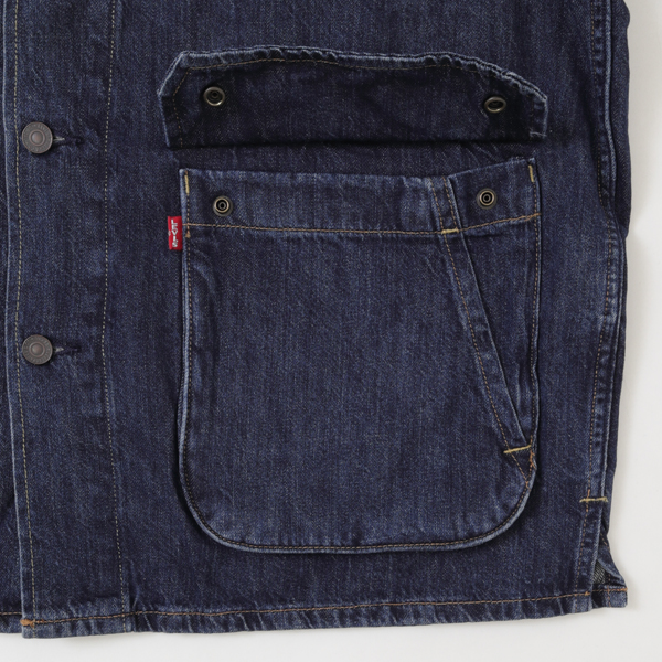 Levi's リーバイス 005AG-0000 デニム エンジニア ジャケット Gジャン 大き目 インディゴ メンズ アウター の画像