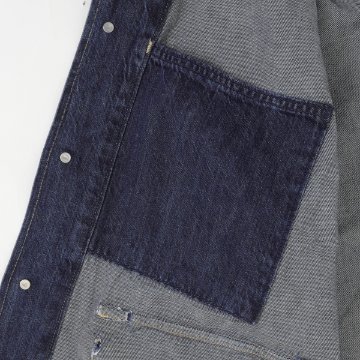 Levi's リーバイス 005AG-0000 デニム エンジニア ジャケット Gジャン 大き目 インディゴ メンズ アウター の画像