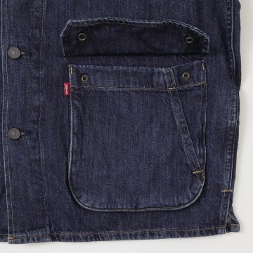 Levi's リーバイス 005AG-0000 デニム エンジニア ジャケット Gジャン 大き目 インディゴ メンズ アウター の画像