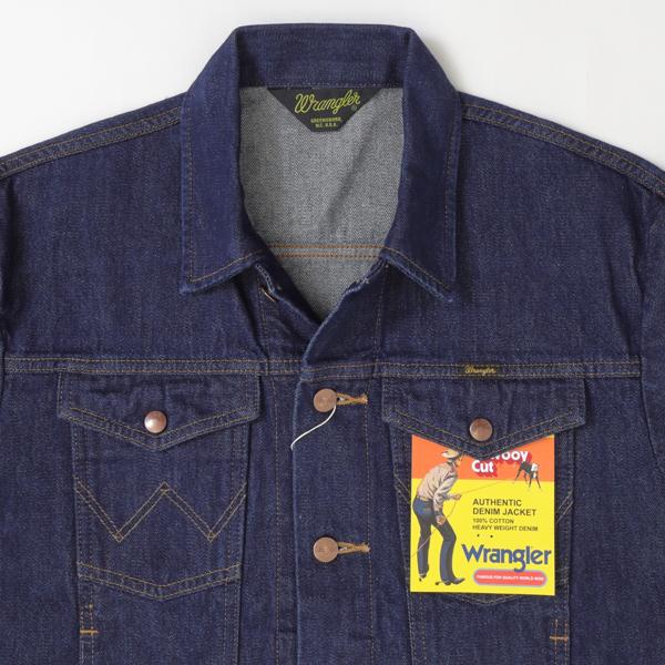 ラングラー Ｗrangler  WM1045 トラカージャケット US ORIGINAL 4 ICONS 300）ワンウォッシュ レギュラーフィット Gジャン デニムジャケット の画像