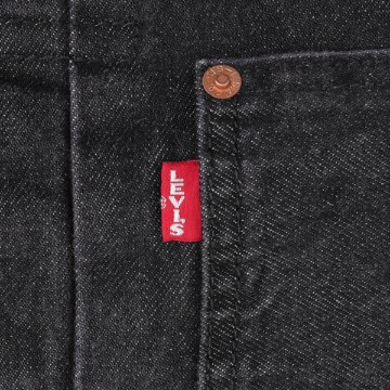 Levi's リーバイス 007X8-0000 TYPE 1 TRACKER JACKET SELVEGE  タイプ1 セルビッチ ジャケット アウター Gジャン ブラック 綿100％の画像